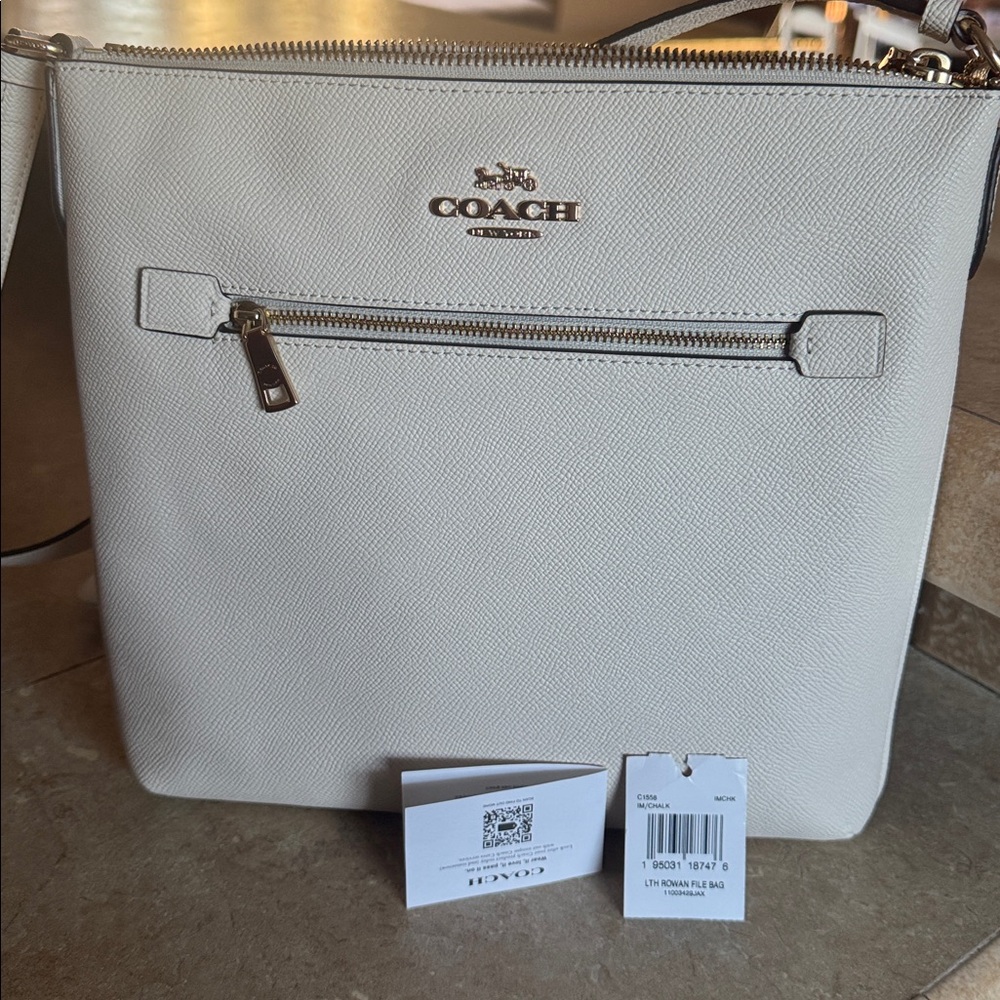 Coach Cream Crossbody Bag